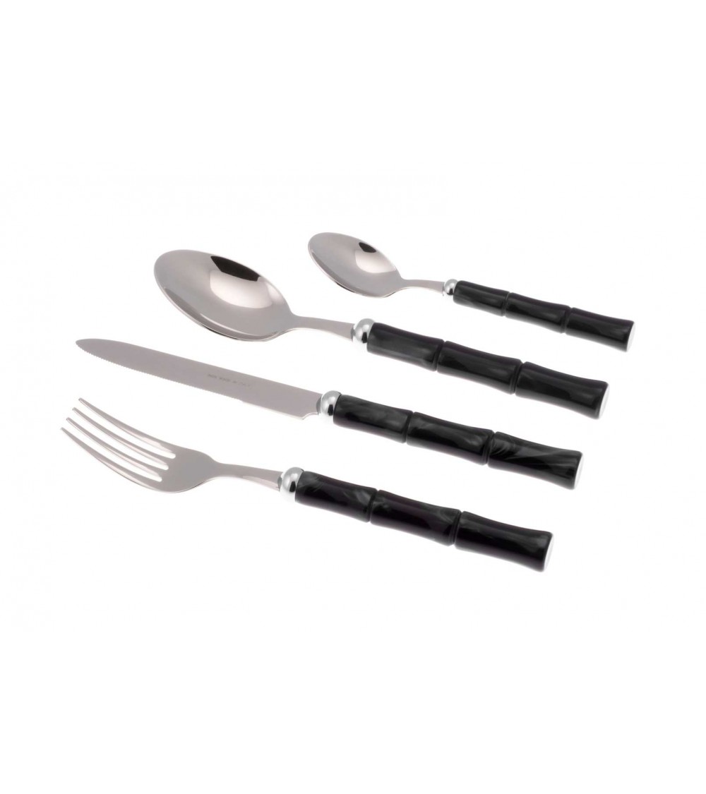 Set 4-teilig Bambusbesteck Rivadossi Sandro Tischgedeck -