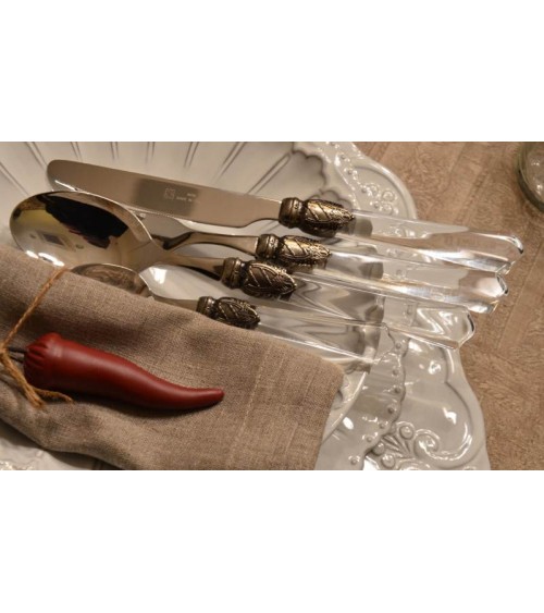 Vittoria Couverts Rivadossi 75pcs Transparent - 