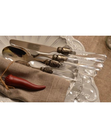 Vittoria Posate Rivadossi 75pz Trasparente - 