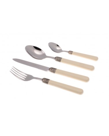 Osteria - Set 24-tlg. Besteck Rivadossi Farbiger Griff - 