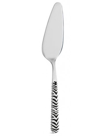 Set 8 Pz Posate Moderne da Dolce Animalier Zebrato - 