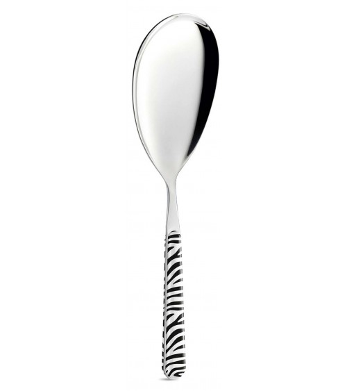 Set 4 Pcs Modern Serving Cutlery - Animalier Zebra -  - 
