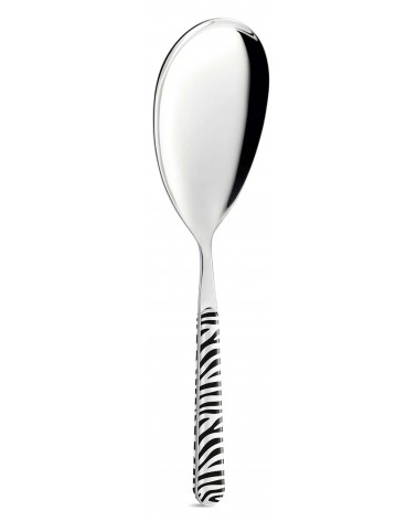Set 4 Couverts de Service Modernes - Animalier Zebra - 