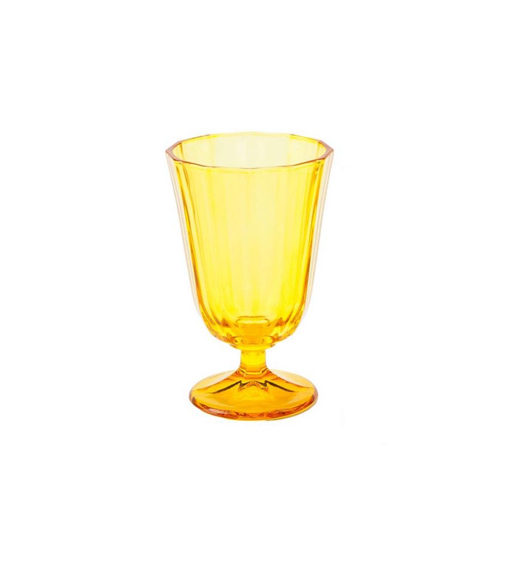 Wasserkelch Ana aus farbigem Glas - 6 Stück - 