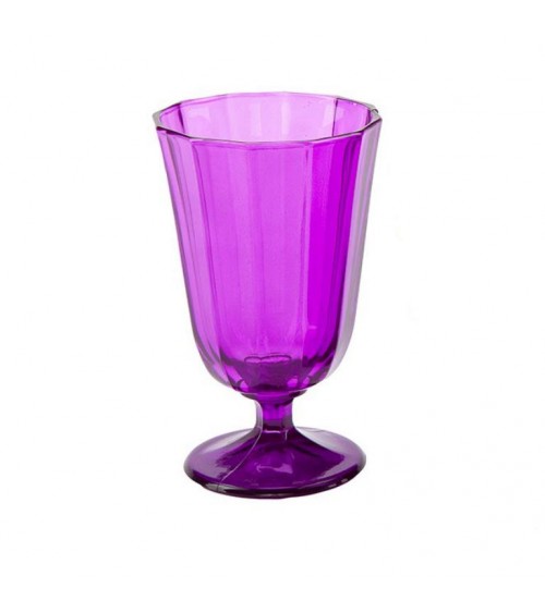 Wasserkelch Ana aus farbigem Glas - 6 Stück - 