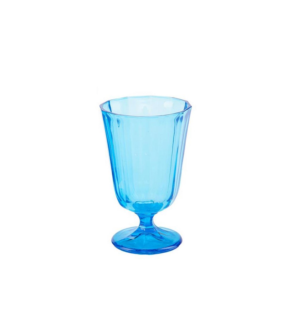 Wine Glass Ana in Colored Glass - 6 Pieces -  - 