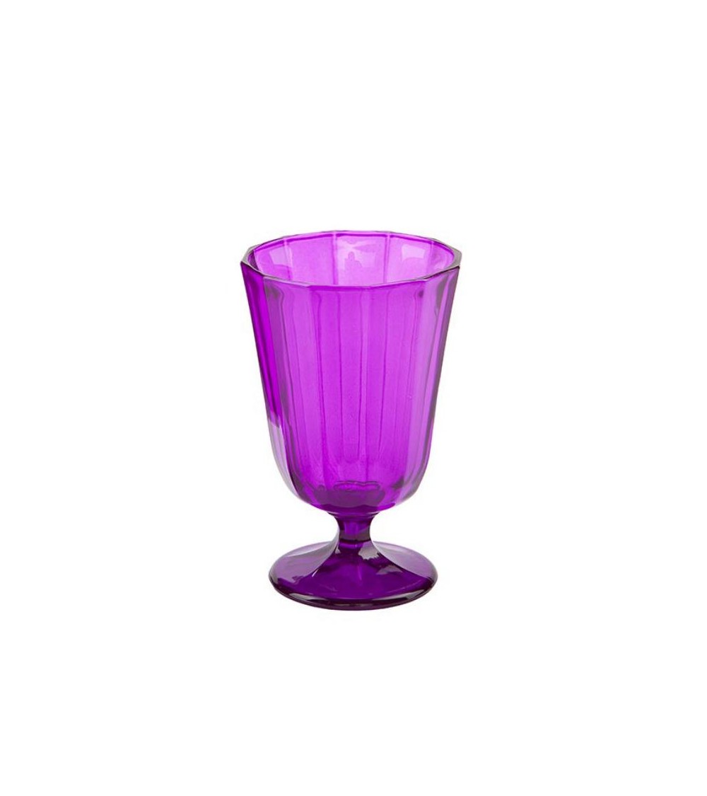 Verre à Vin Ana en Verre Coloré - 6 Pièces - 
