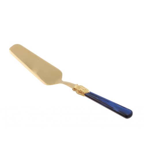 Posate Oro Pvd - Elena Pala Torta - Manico Perlato - 