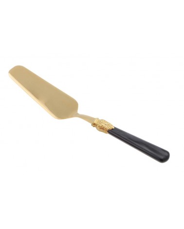 Posate Oro Pvd - Elena Pala Torta - Manico Perlato - 