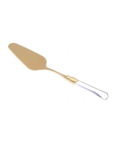 Golden Cake Shovel - Vittoria Oro Pvd - Italian Flatware -  - 