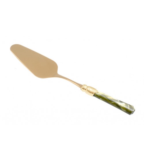 Golden Cake Shovel - Vittoria Oro Pvd - Italian Flatware -  - 