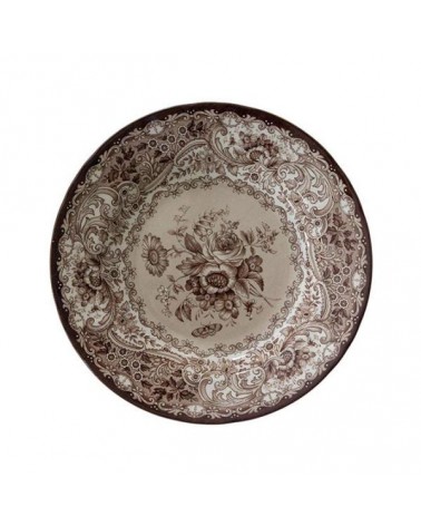 Old England Porcelain Fruit Plate - 6 Pieces -  - 