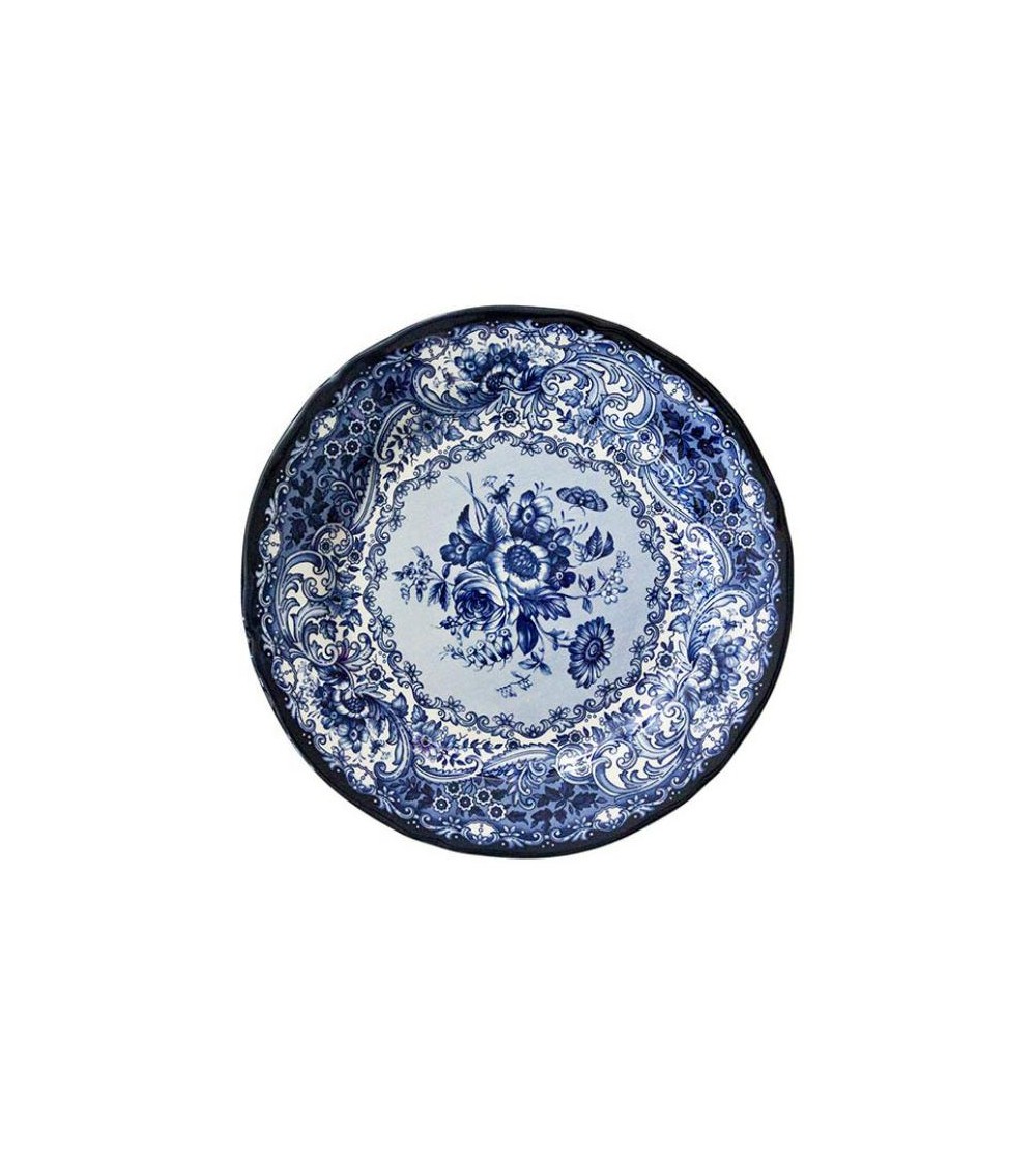 Old England Porcelain Dinner Plate - 6 Pieces -  - 