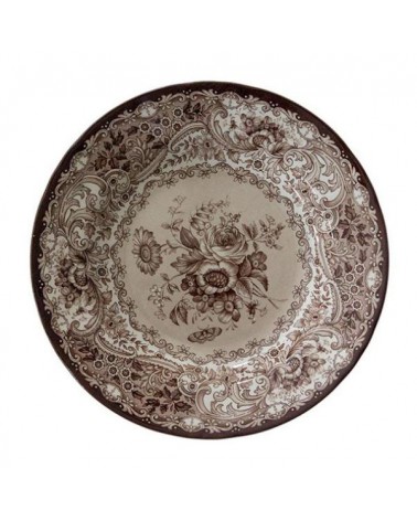 Old England Porcelain Dinner Plate - 6 Pieces -  - 