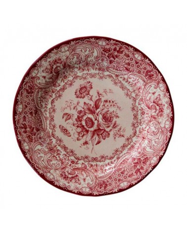 Old England Porcelain Dinner Plate - 6 Pieces -  - 