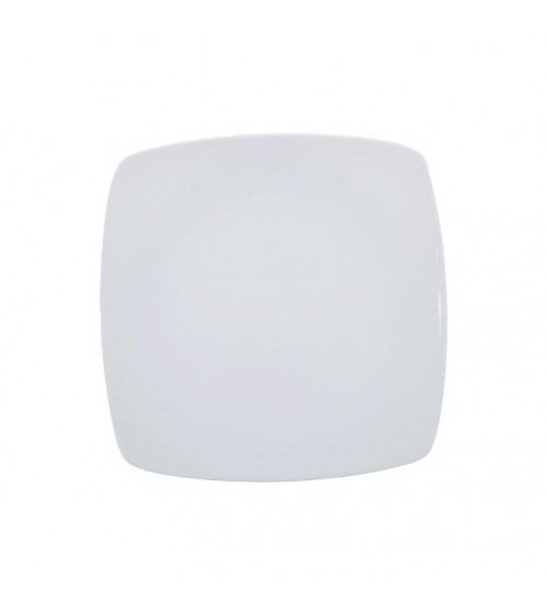 Carrè Fruit Plate in White Porcelain - 6 Pieces -  - 