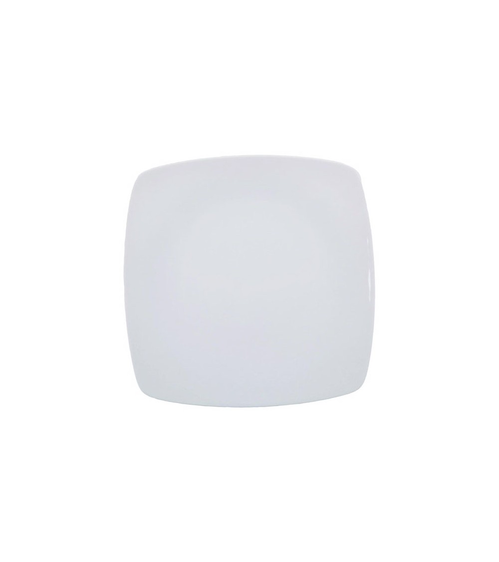 Carrè Fruit Plate in White Porcelain - 6 Pieces -  - 