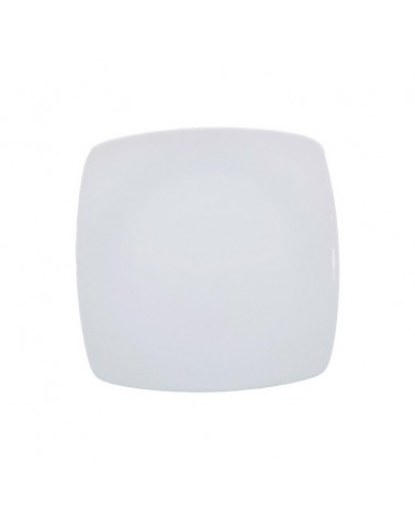Carrè Fruit Plate in White Porcelain - 6 Pieces -  - 