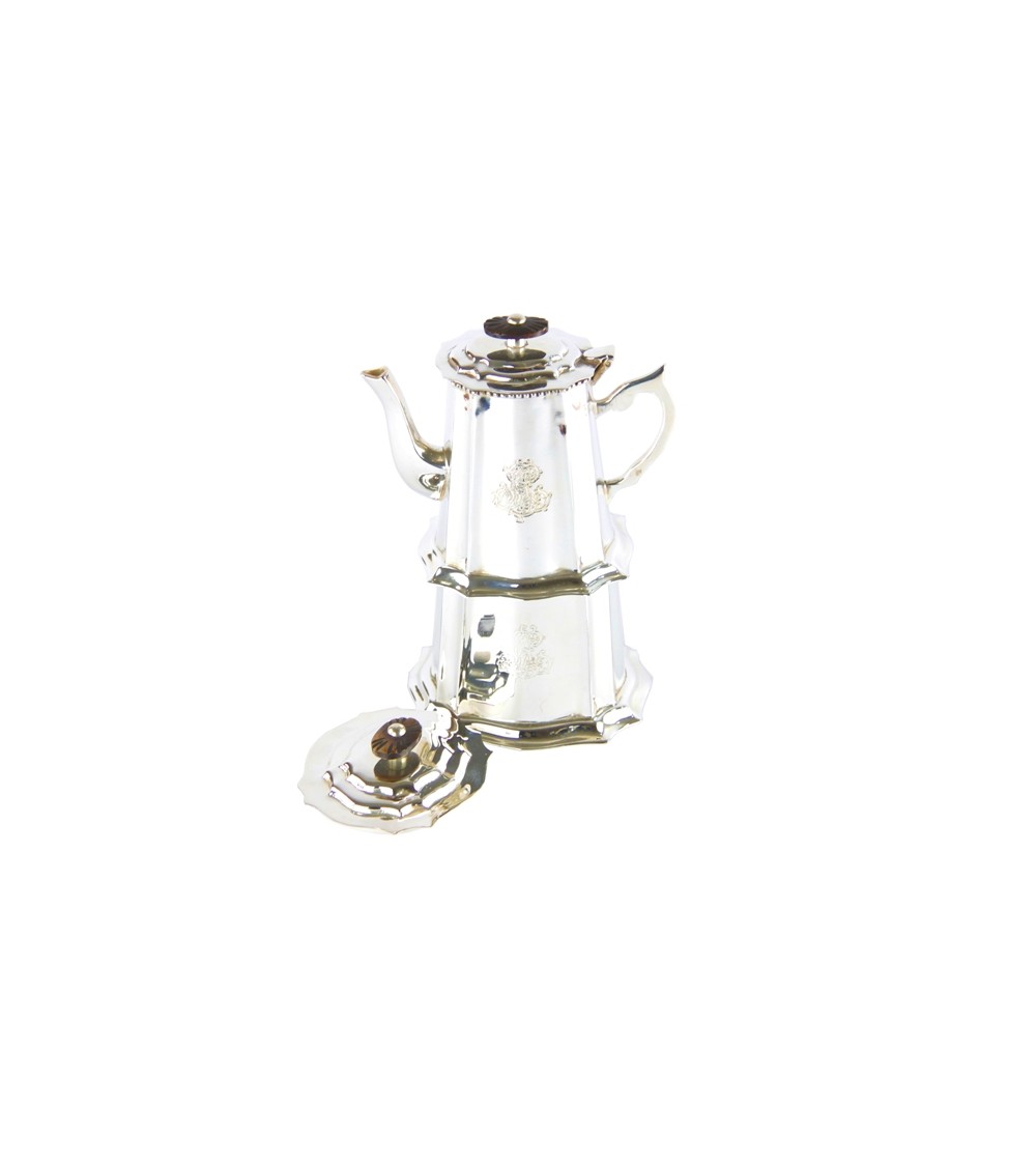 Cafetière Sheffield Silver avec Sucrier - Famille Royale - 