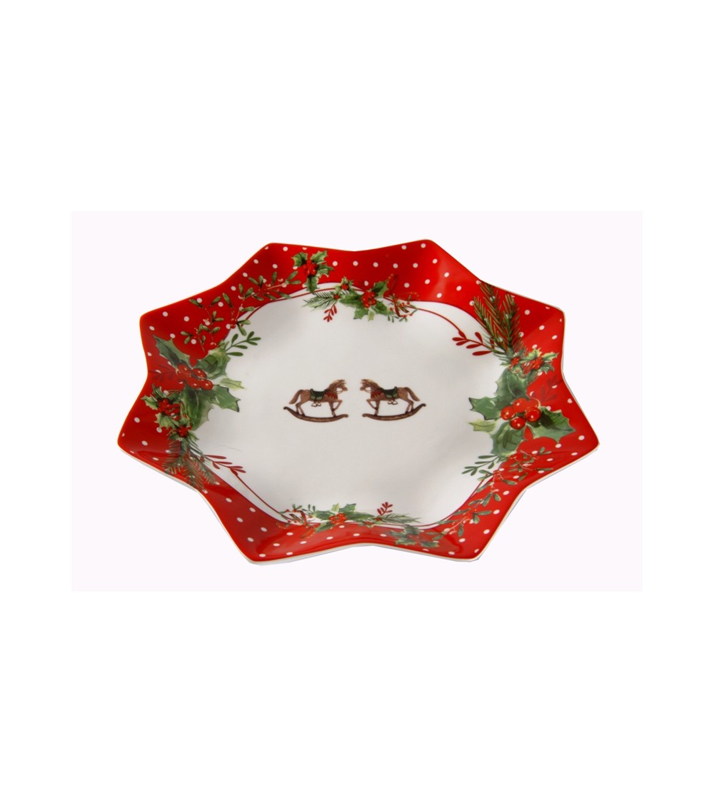 Assiette Panettone "Jingle Bells" - Royal Family - 