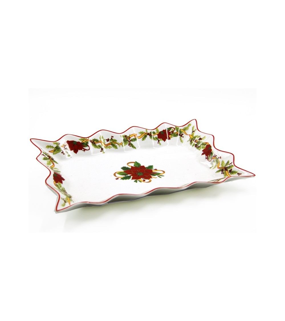Rectangular Ceramic Centerpiece "Stella di Natale" - Royal Family -  - 