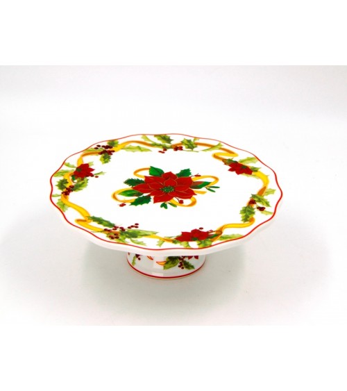 Alzatina in Ceramica "Stella di Natale" - Royal Family - 