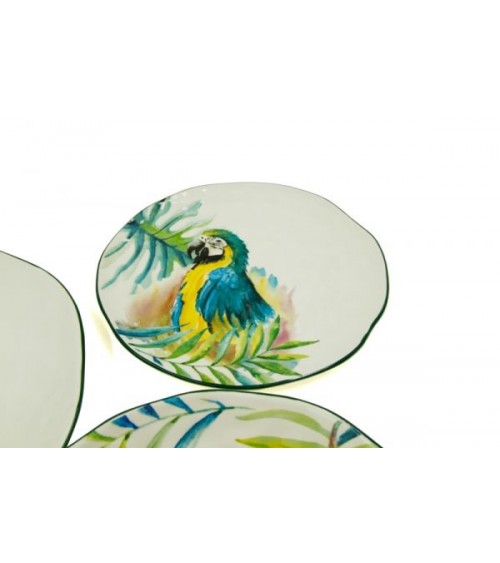 Porzellangeschirr "Jungle Parrot" 18-teilig - Royal Family -