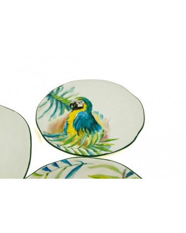 Porzellangeschirr "Jungle Parrot" 18-teilig - Royal Family -