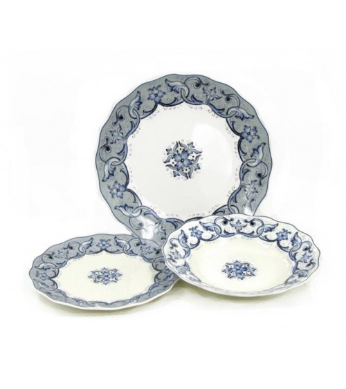 "Sorrento" Porcelain Dinner Set 18 Pieces - Royal Family -  - 