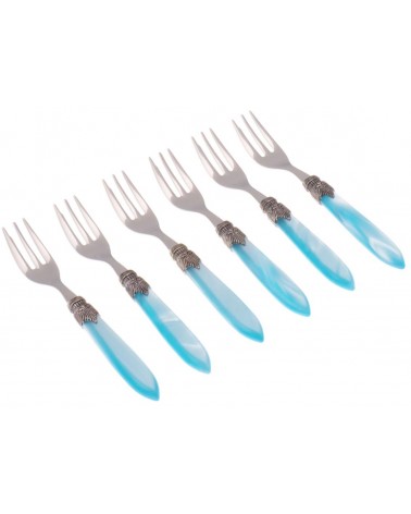 Set 6 Pz Forchette da Dolce Madreperla - Laura - Rivadossi Sandro - 