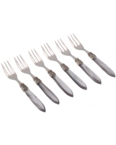 Laura - Mother of Pearl Cake Forks - Rivadossi Sandro -  - 