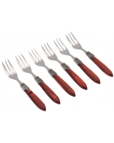 Laura - Mother of Pearl Cake Forks - Rivadossi Sandro -  - 