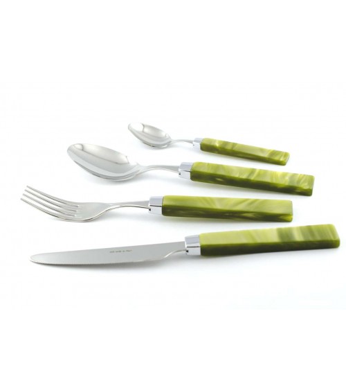 Couverts Moderne Glam Nacre - Set 24pcs Rivadossi Sandro - 