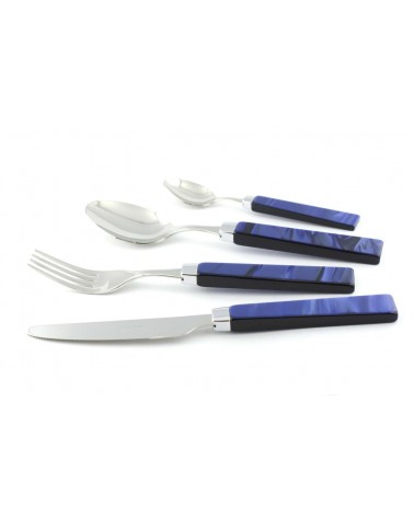 Modern Glam Mother of Pearl Cutlery - Set 24pcs Rivadossi Sandro -  - 