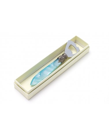 Useful favor bottle opener - Laura Blue Mother of Pearl -  - 