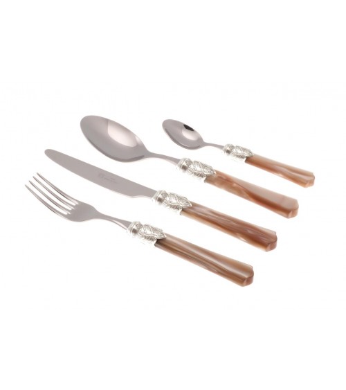 Vittoria Argento - 24 Piece Italian Colored Cutlery Set -  - 