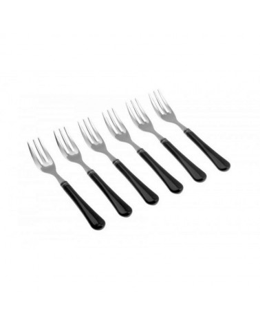 Giulietta Set 6 tlg. Dessertgabeln Besteck Rivadossi - 