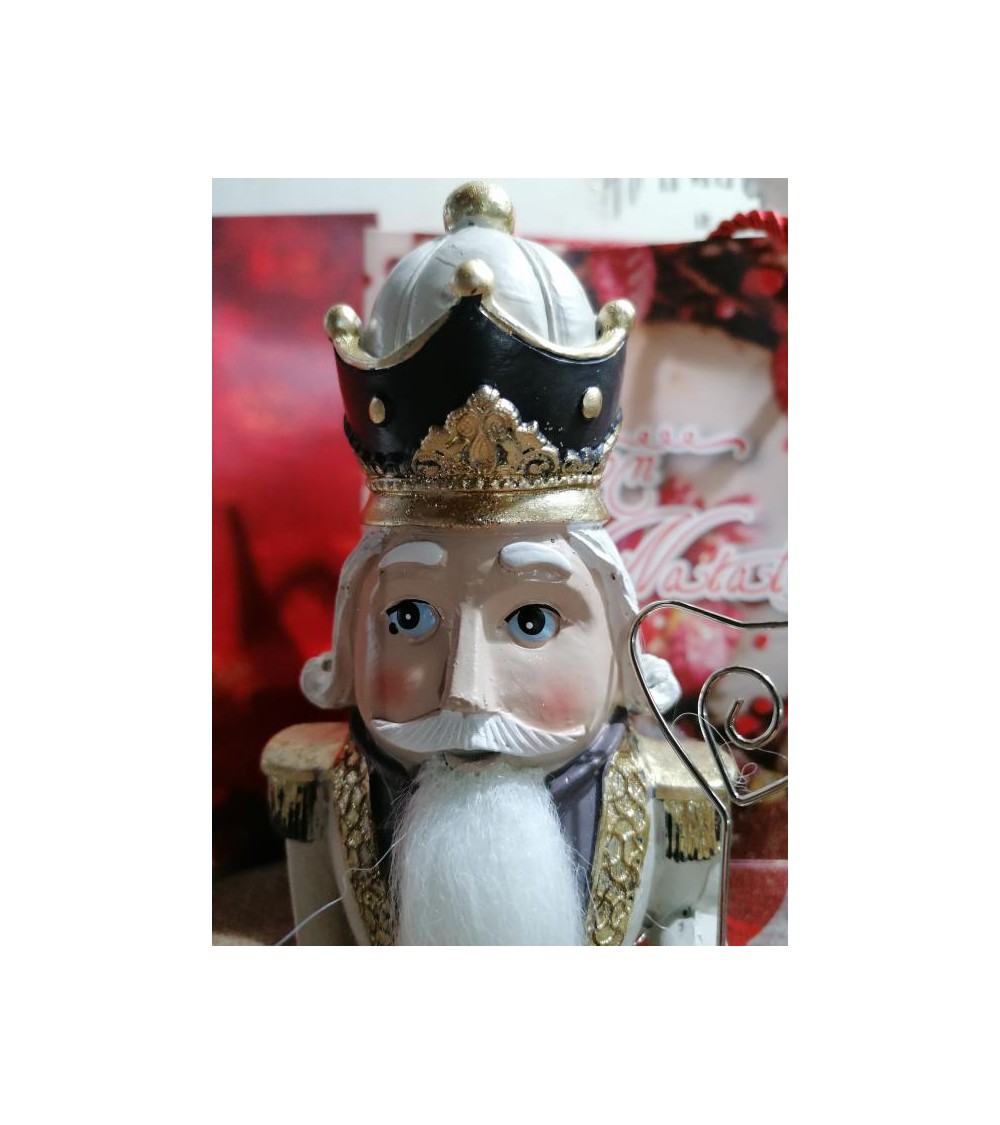 Christmas Nutcracker in Gold Resin 22 cm -  - 