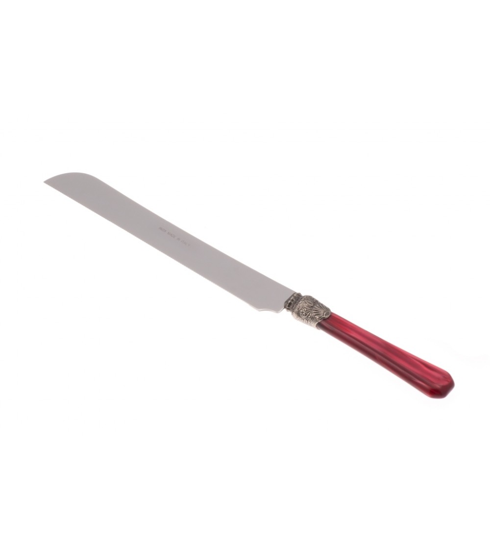 Kuchen- / Brotmesser - Penelope -farbiges Besteck mit Perlengriff - 