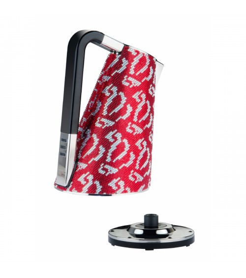 Bollitore Elettronico Cristalli Rosso Siam - Casa Bugatti - 
