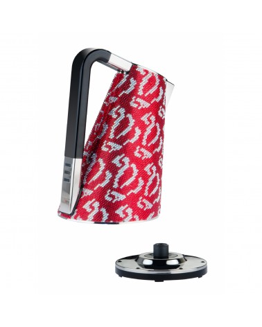 Bollitore Elettronico Cristalli Rosso Siam - Casa Bugatti - 