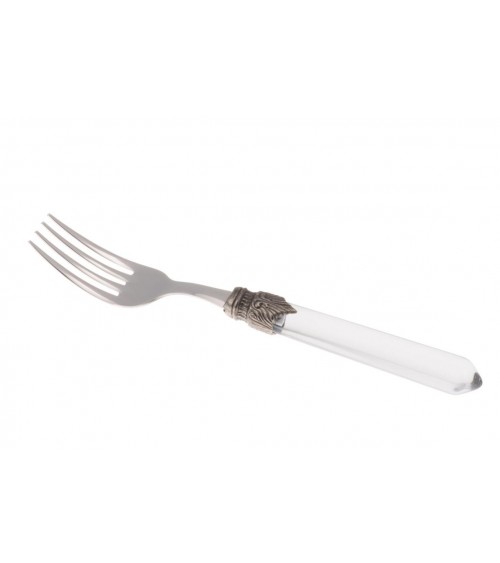 Fourchette à Table Venezia - Couverts Manche Transparent - Rivadossi Sandro - 