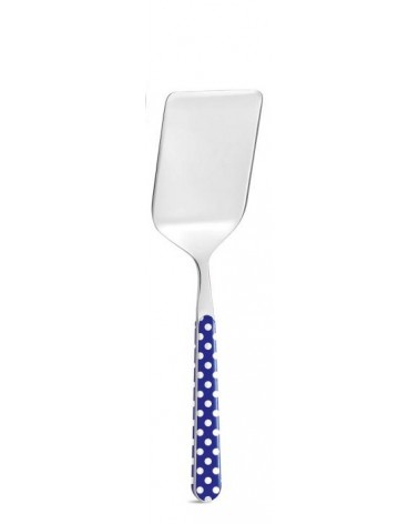 Ensemble de couverts de service 4 pièces - Pois bleus -