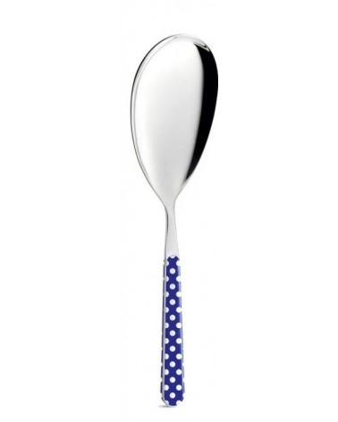 Set 4 Pezzi Posate da Portata - Pois Blu - 