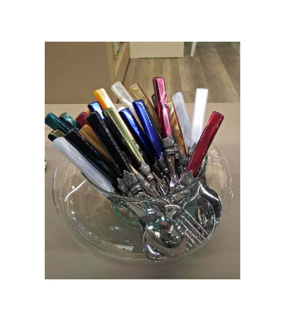 Dolce Tosca Fork Mother of Pearl Cutlery - Rivadossi Sandro -