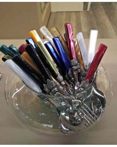 Couverts fourchette en nacre Dolce Tosca - Rivadossi Sandro -