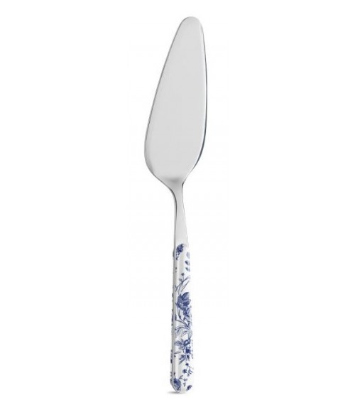 Set 8 Pcs Shabby Chic Dessert Couverts - Chine Roses Bleu - 