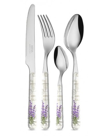 Set 24-teiliges Besteck Provencal - Lavender Vintage Botanica - 