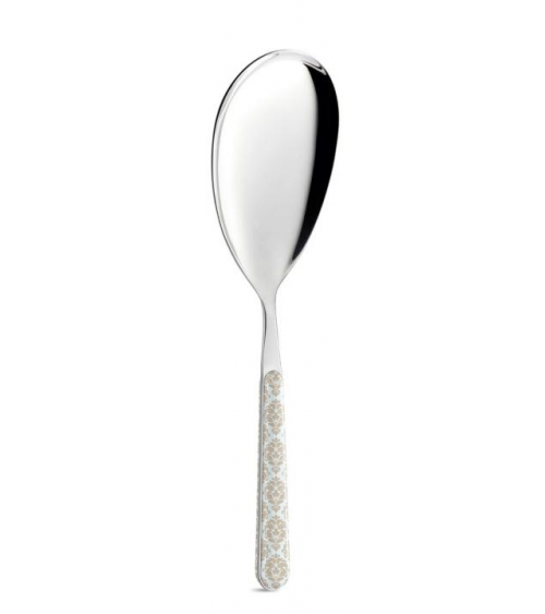 Light Blue Damask - Set of 4 Serving Cutlery -  - 8056600482335