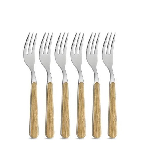 Set 8 Pz Posate da Dolce - Pino Chiaro - 